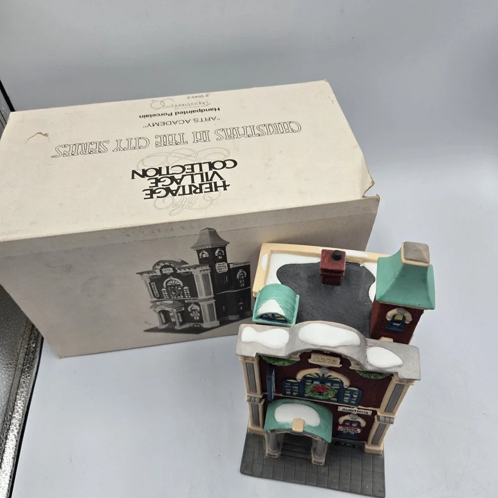 Dept 56 Arts Academy #55433 School Of Dance Village Christmas In The City Herita